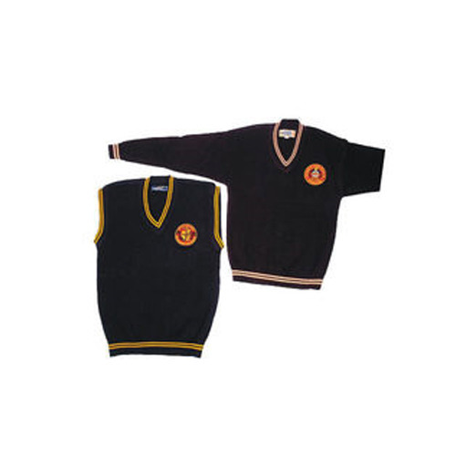 Black School Uniform Sweater